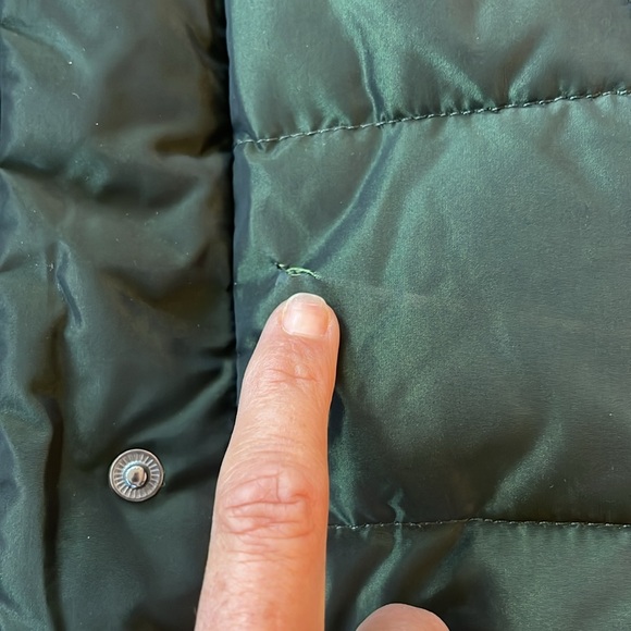 Winter Puffer Jacket Forest Green. Like new condition - Picture 6 of 7